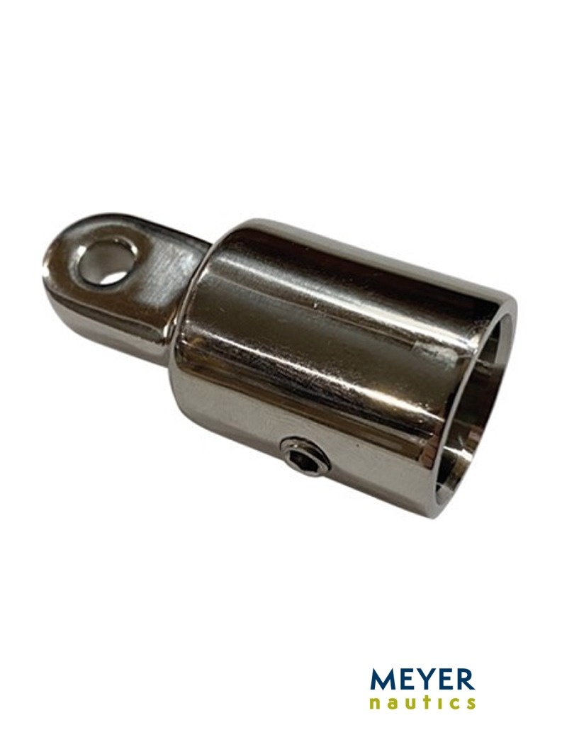 Klappverdeckendbeschlag Niro für Rohr Ø20mm Bild 1